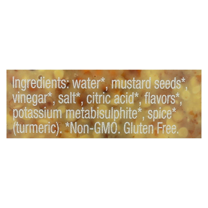 Spicy Mustard Whole Grain 6-Pack of 7.4-Ounce Bottles