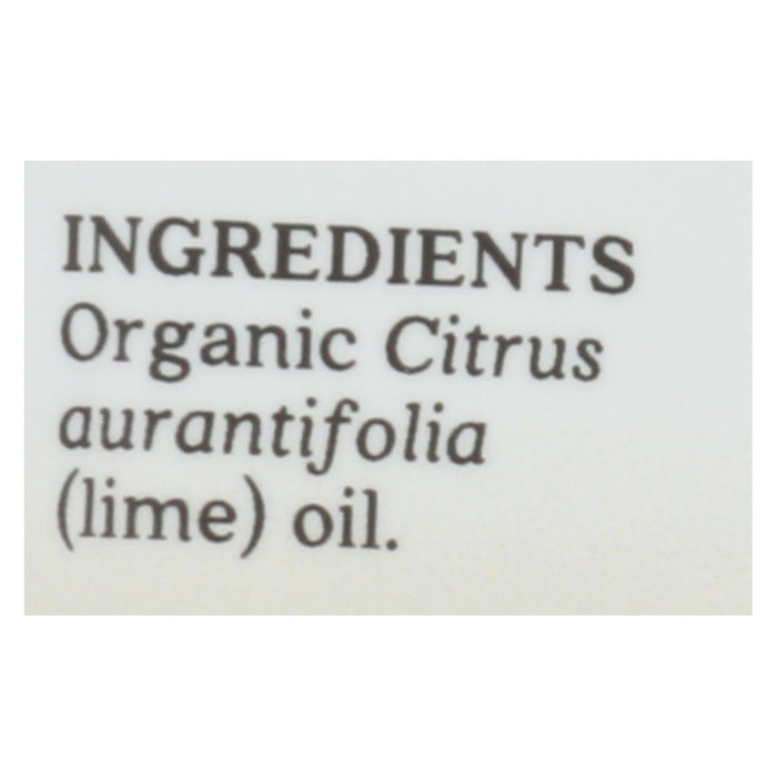 Aura Cacia Organic Lime Essential Oil, .25 Fl Oz