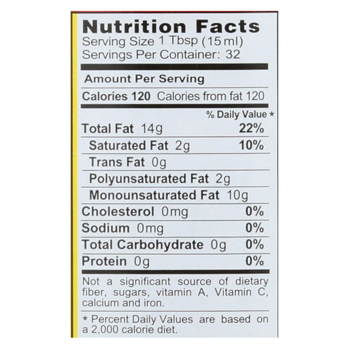 Bragg Organic Extra Virgin Olive Oil, Pack of 12 - 16 oz