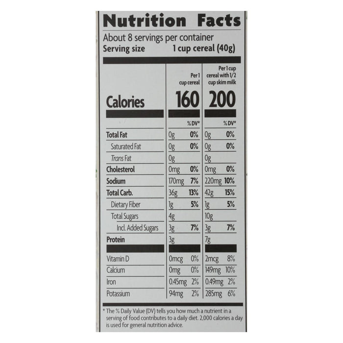 Nature's Path Organic Corn Flakes, Fruit Juice Sweetened, 10.6 Oz. (Pack of 12)