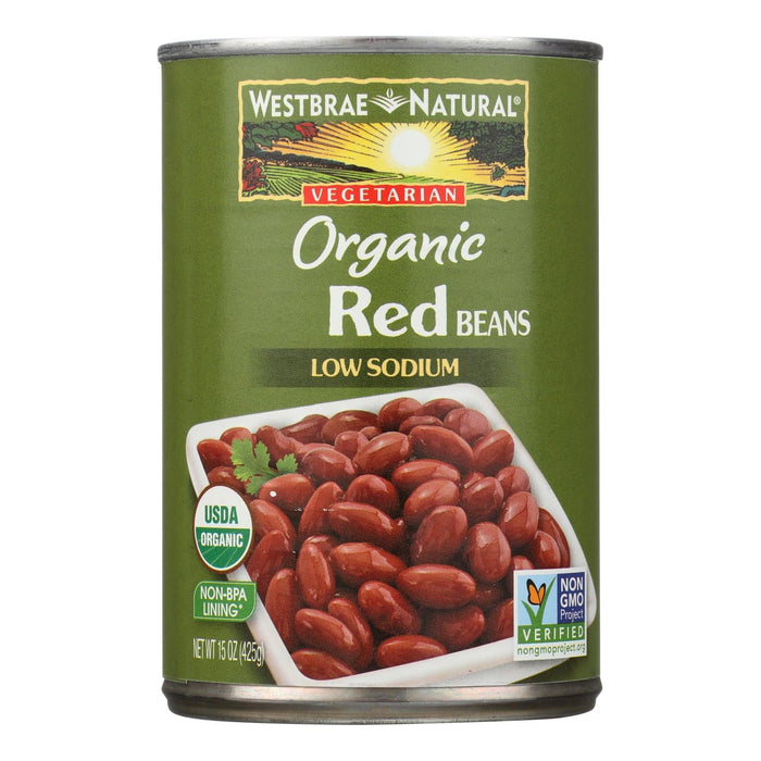 Westbrae Foods Organic Red Beans Pack of 12