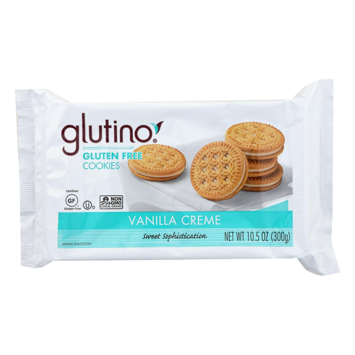 Gluten-Free Delight: Glutino Vanilla Creme Cookies (Pack of 12)