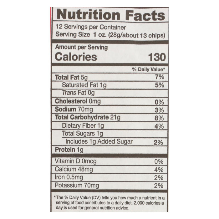 Mi Nina Pico De Gallo Tort Chips - 12 Oz (Pack of 9)