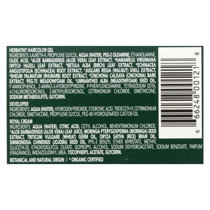 Herbatint Permanent Herbal Hair Colour Gel 8R Light Copper Blonde 135ml