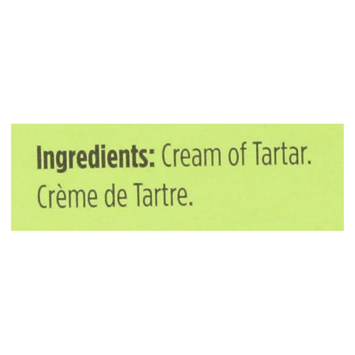 Spicely Organics Cream of Tartar for Baking, Acid Neutralizer - Pack of 6 - 0.5 Oz.