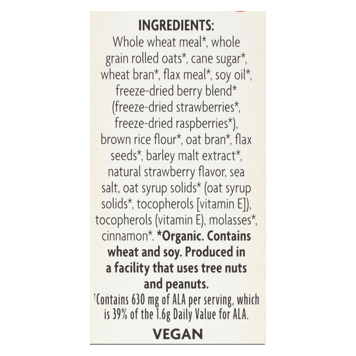 Nature's Path Organic Flax Plus Cereal: Red Berry Crunch, 10.6 Oz (Pack of 12)