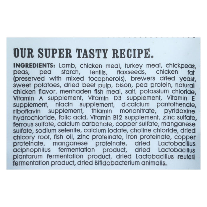 I and Love and You Dog Food, Lamb & Bison Flavor, (4 lb. Bag, Pack of 4)