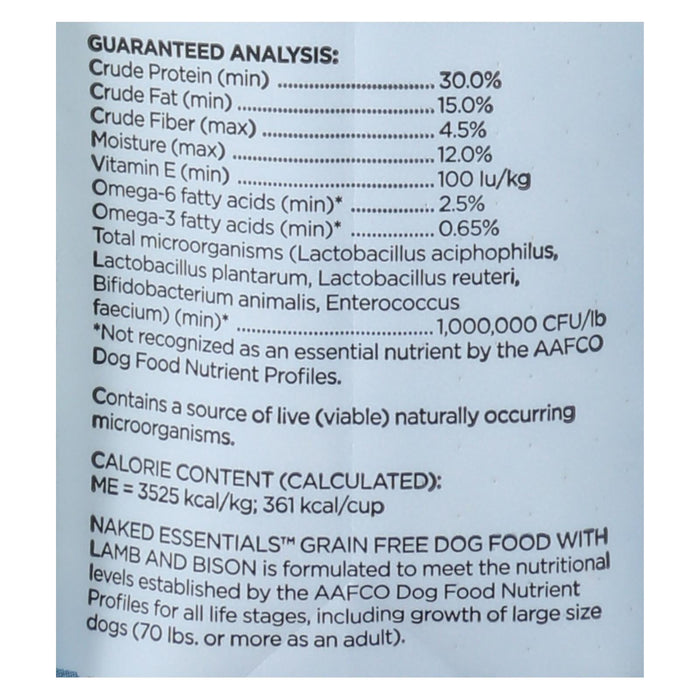 I and Love and You Dog Food, Lamb & Bison Flavor, (4 lb. Bag, Pack of 4)