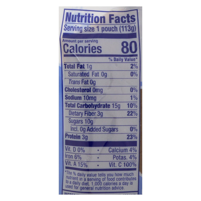 Happy Tot Organic Fiber & Protein Toddler Food - Stage 4 - Pear, Blueberry & Spinach - 16 Pack - 4 Oz