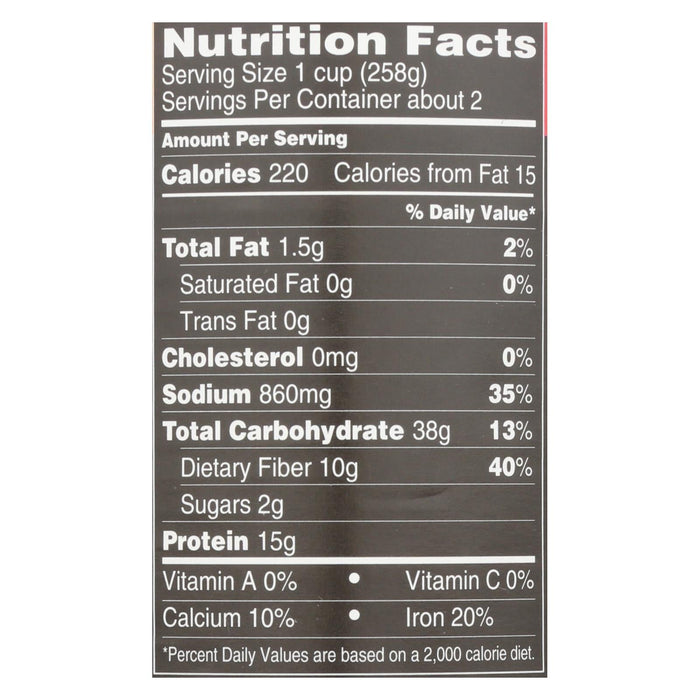 Vegetarian Chili with Beans by [Brand Name] (Pack of 12 - 15 oz.)