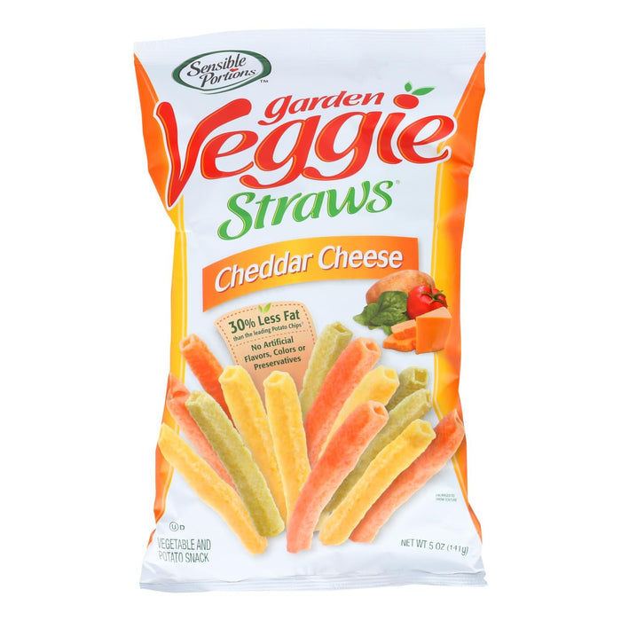 Sensible Portions Garden Veggie Straws  - Case Of 12 - 5 Oz