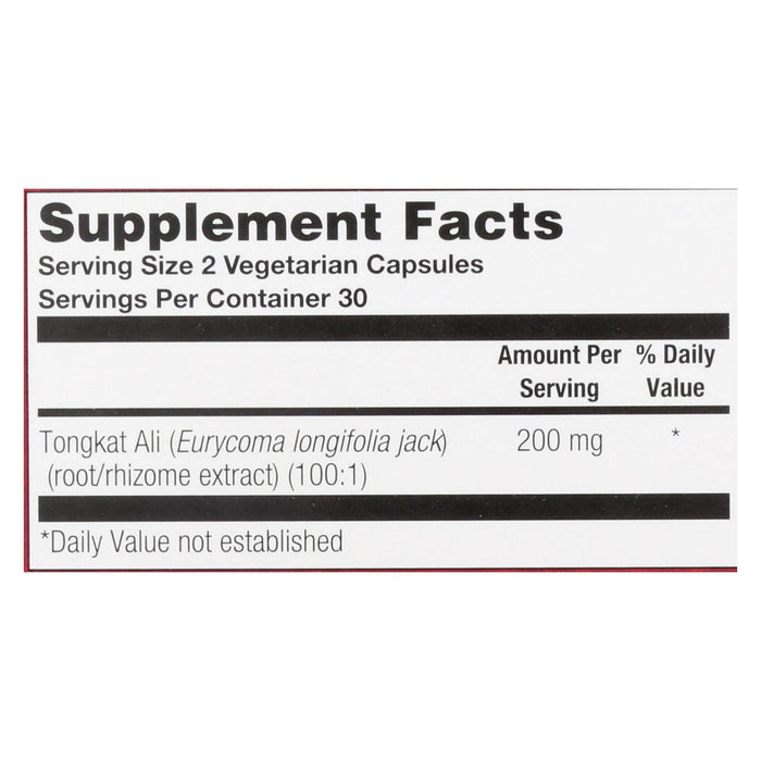 Natural Balance LongJack PowerMax Energy Support (Pack of 60 Capsules)