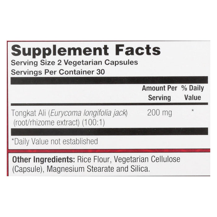 Natural Balance LongJack PowerMax Energy Support (Pack of 60 Capsules)