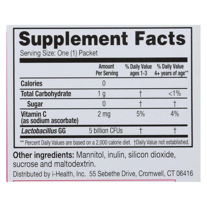 Culturelle Kids Probiotics, 30 Daily Packets for Digestive and Immune Health Support