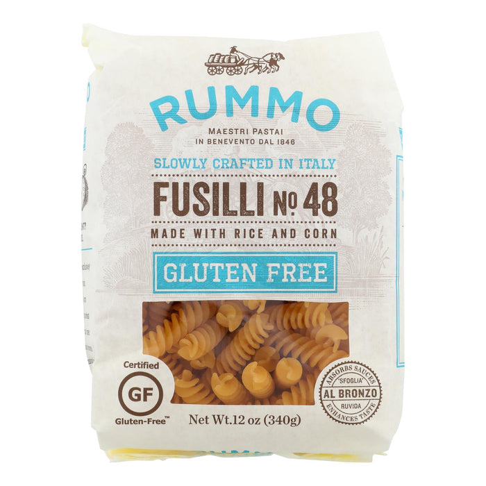 Rummo Gluten-Free Fusilli Pasta, 12-Ounce Boxes (Pack of 12)