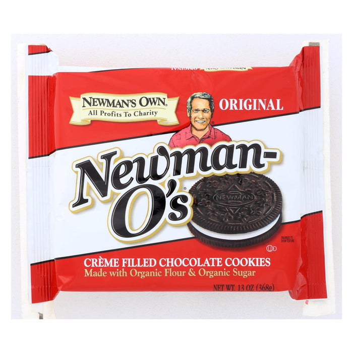 Newman's Own Organics Creme-Filled Cookies, 13 Oz. (Pack of 6)