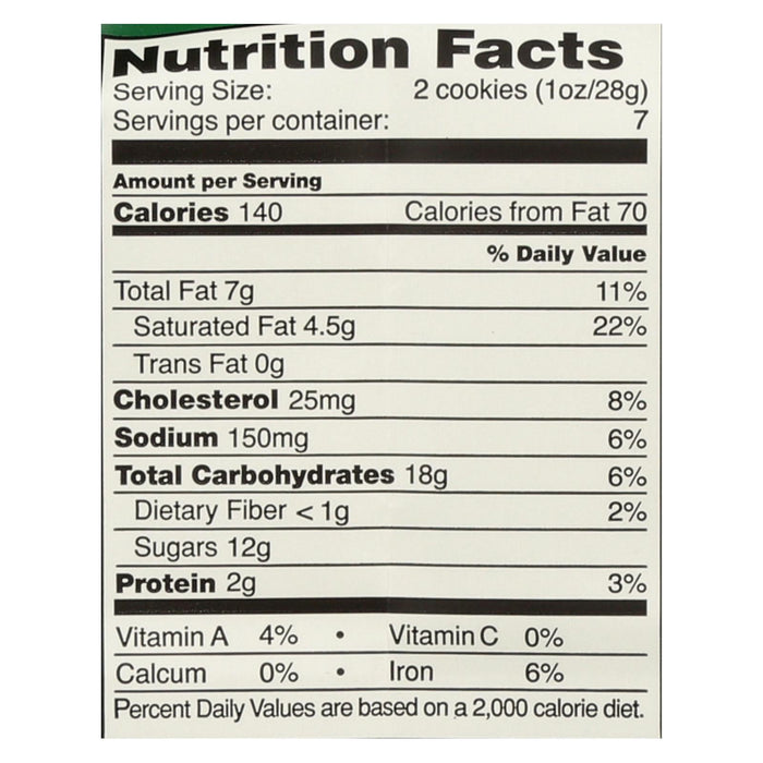 Tate's Bake Shop Gourmet Chocolate Chip Cookies (Pack of 12 - 7 Oz. Each)