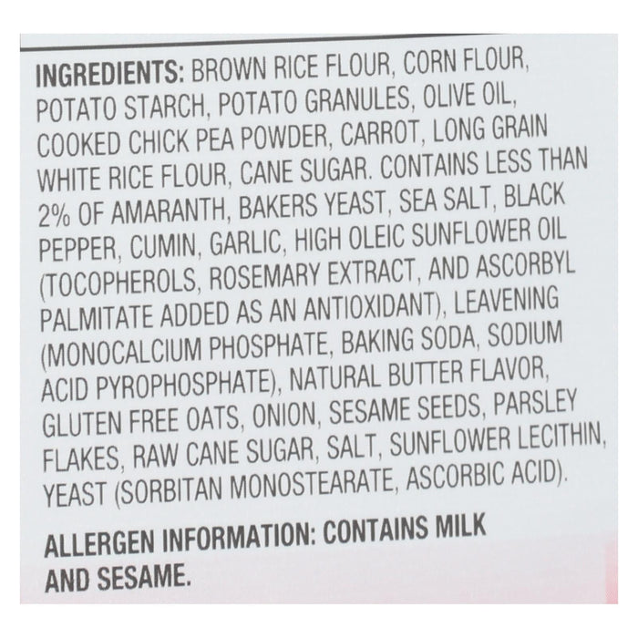 Milton's Fire Roasted Gluten-Free Vegetable Crackers (54 Oz.)