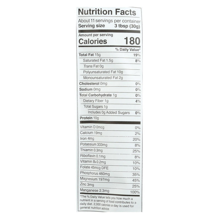 Manitoba Harvest Organic Hemp Hearts Shelled Hemp Seed, 12 Oz, Pack of 6