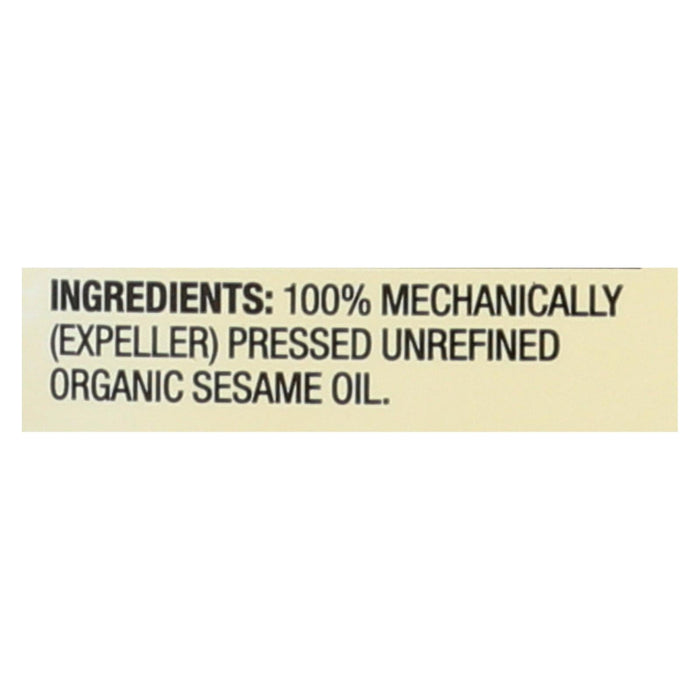 Spectrum Naturals Organic Sesame Oil: Rich in Antioxidants, 16 Fl Oz, Case of 12