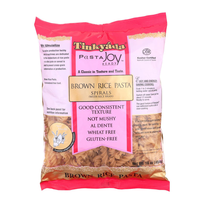 Tinkyada Gluten-Free Organic Brown Rice Spirals (12 Pack, 16 Oz. Each)