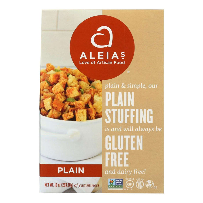 Aleia's Gluten-Free Stuffing Mix Plain (Pack of 6 - 10 Oz.)