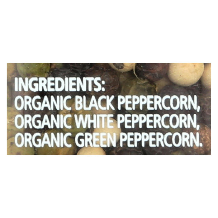 Simply Organic Grindable Black Peppercorn & Sea Salt Mix (3 Oz)