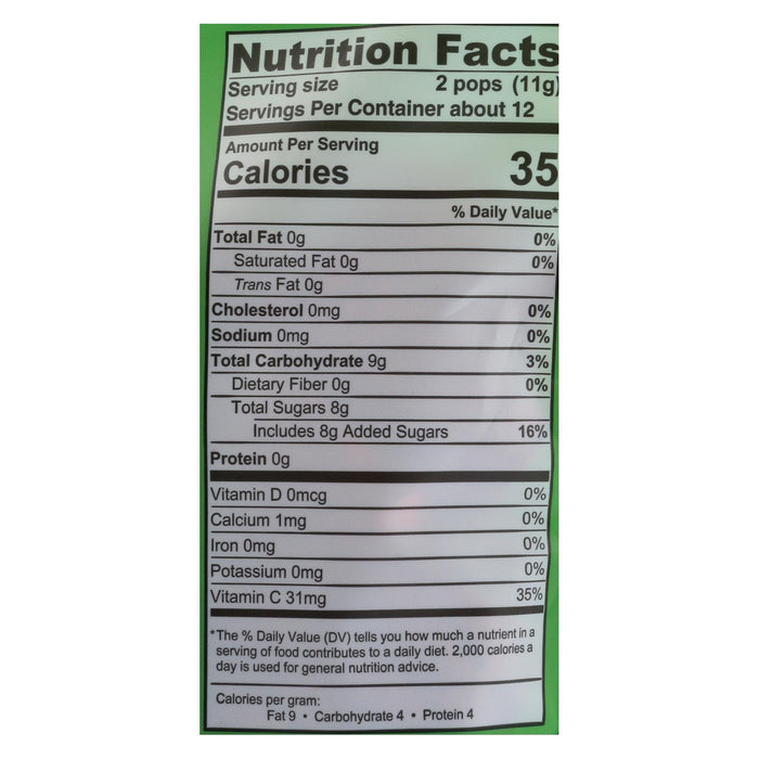 Wedderspoon Organic Makuna Honey Pops (Pack of 6 - 4.15 Oz.)