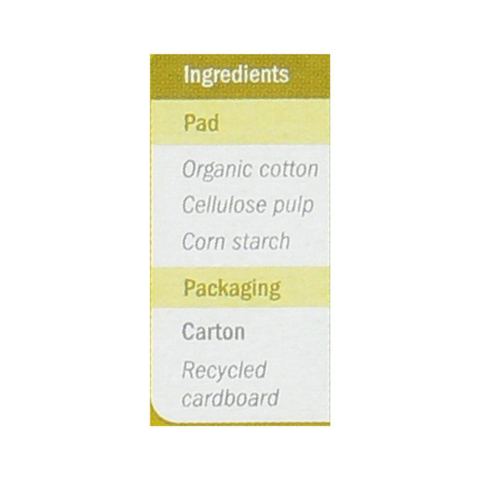 Natracare Natural Curved Panty Liners for Comfortable Daily Protection (Pack of 30)