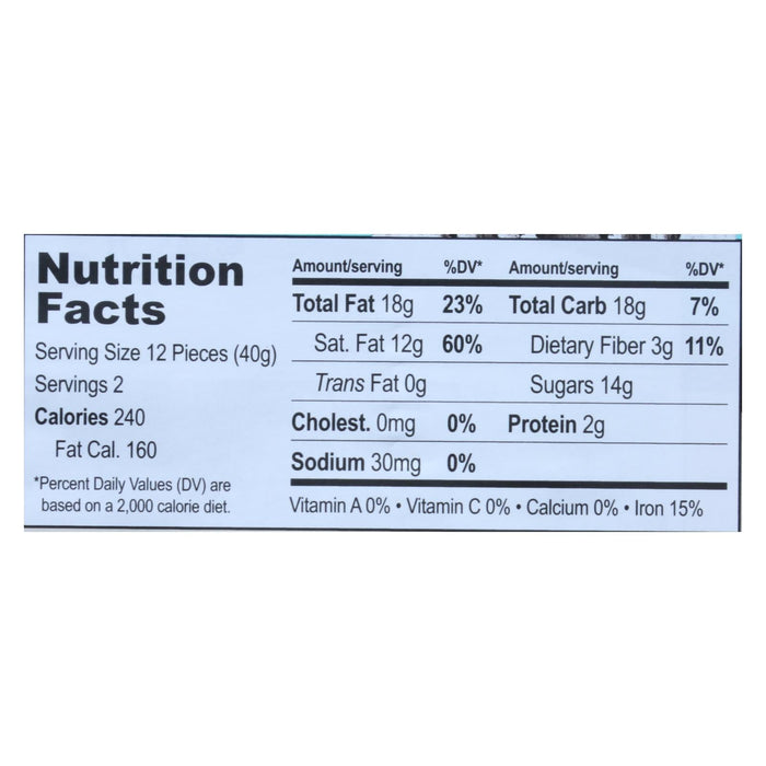 Equal Exchange Organic Dark Chocolate Coconut Bar - 2.8 Oz (Pack of 12)