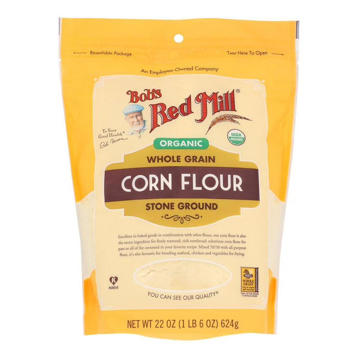 Bob's Red Mill Corn Flour, 4 Pack (88 Ounces), Gluten-Free Baking