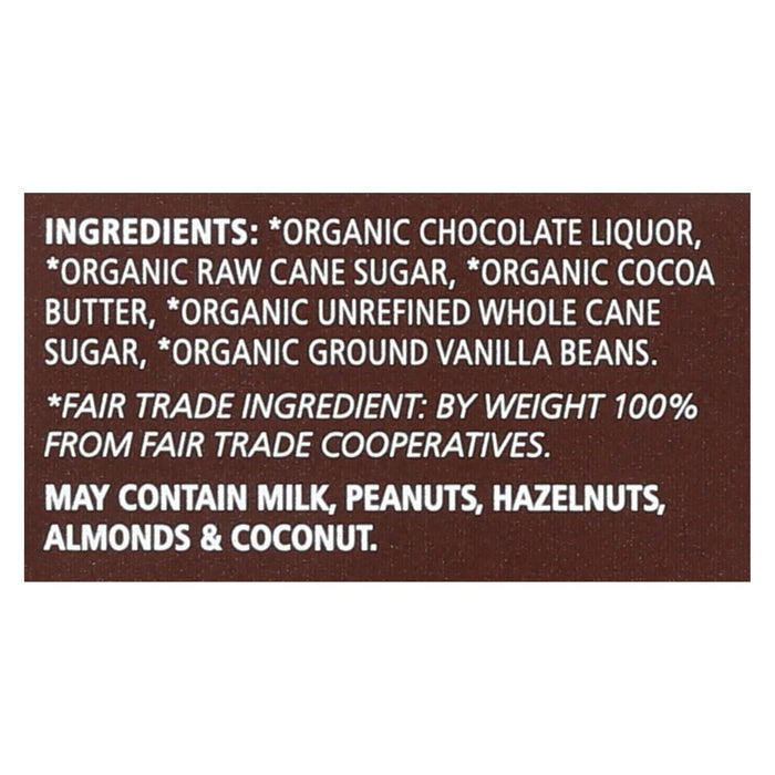 Equal Exchange Organic Dark Chocolate Bar - Pack of 12, 2.8 Oz
