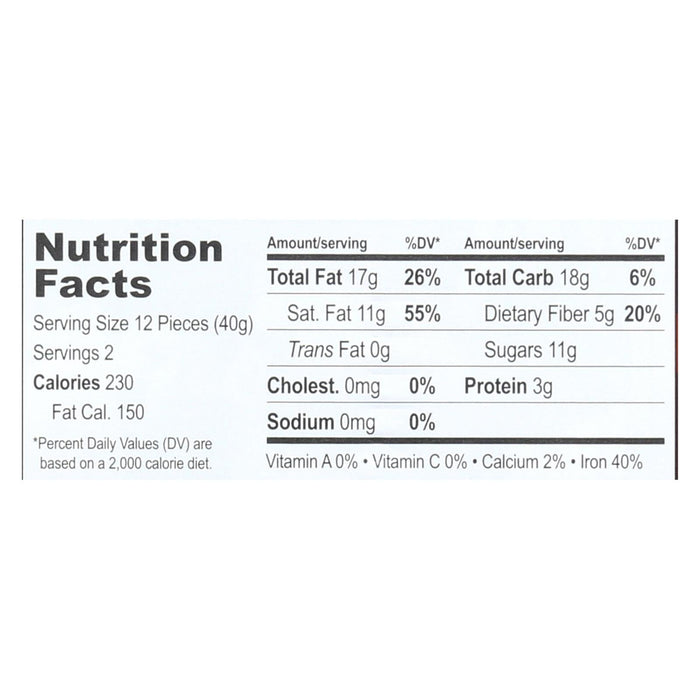 Equal Exchange Organic Dark Chocolate Bar - Pack of 12, 2.8 Oz