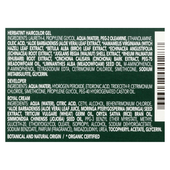 Herbatint Permanent Hair Color Gel 9D Copperish Gold