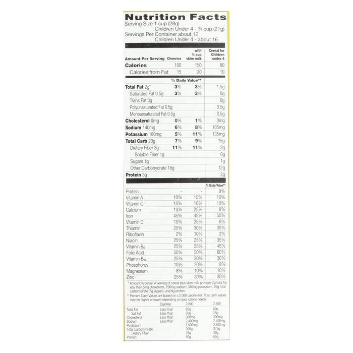 General Mills Cheerios Toasted Whole Grain (Pack of 14) - 12 Oz.