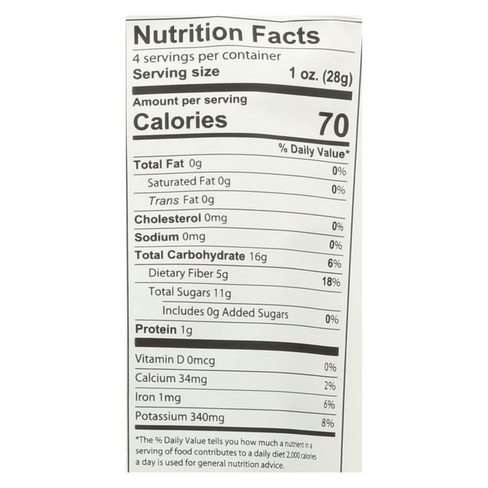 Fruit Bliss Organic Tart Dried Cherries: Healthful Sweetness in Every 4 Oz. Pack (Pack of 6)