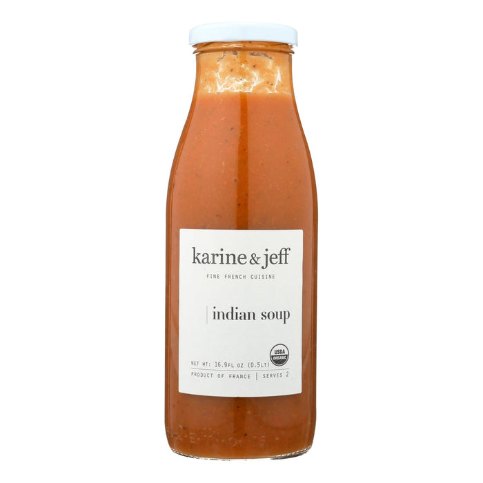 Karine & Jeff Indian Soup - 16.9 FZ Case