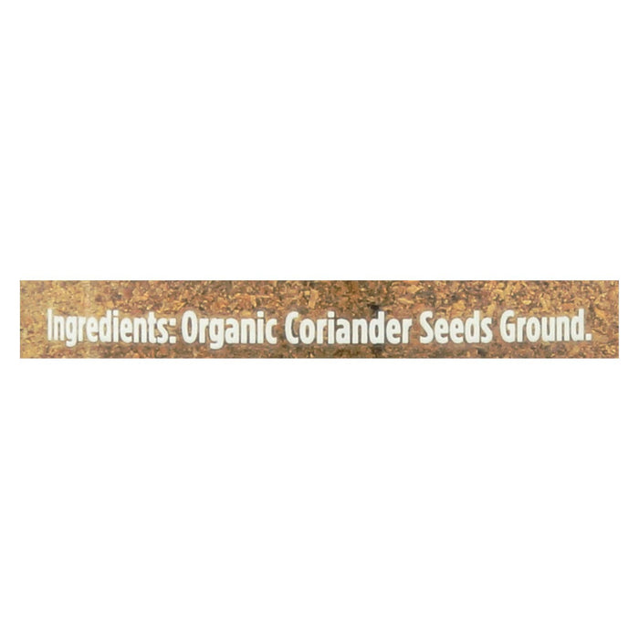 Spicely Organics Organic Ground Coriander, 1.4 Oz. Pack of 3