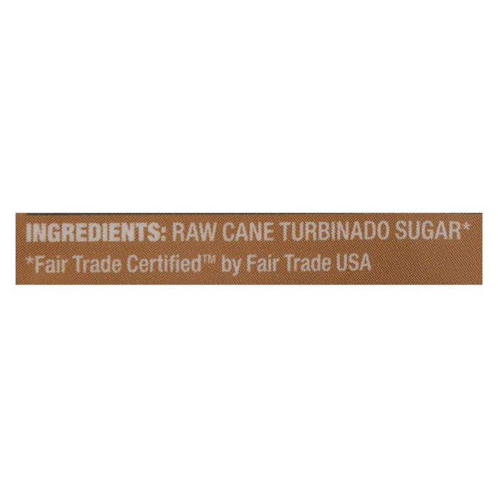 Wholesome Sweeteners Turbinado Raw Cane Sugar, Fair Trade (1.5 Lb, Pack of 12)