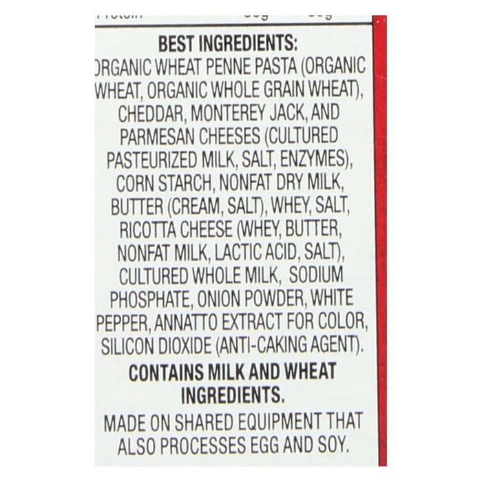 Annie's Homegrown Four Cheese Premium Macaroni and Cheese (Pack of 12 - 5.5 oz. Boxes)