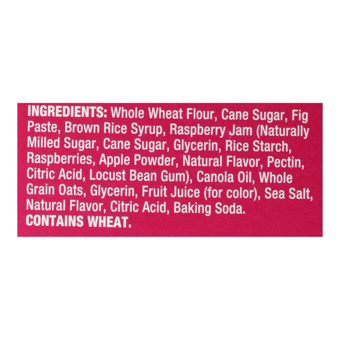 Nature's Bakery Raspberry Whole Wheat Fig Bar 2 Oz (Pack of 6)