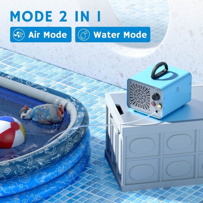 MA25L Dual-Mode Ozone Generator for Air & Water - European version
