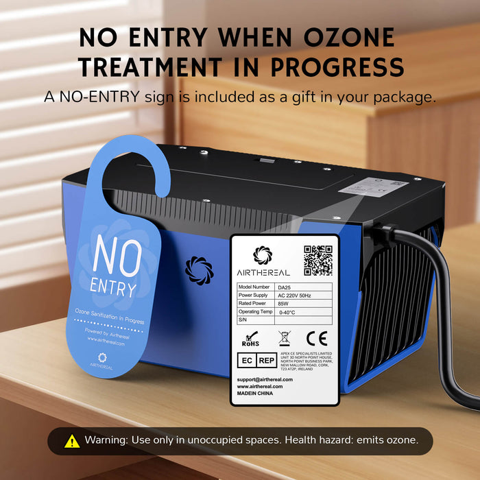 DA25 Desktop Ozone Generator - European version