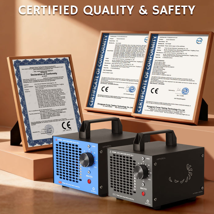 MA5000 Ozone Generator, Replaceable Ozone Plate Option