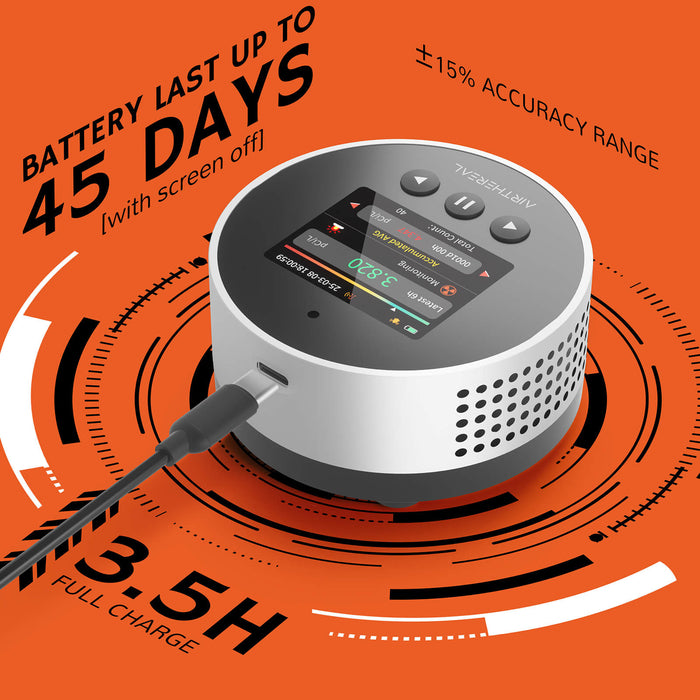 RM-65 Radon Detector for Home Basement