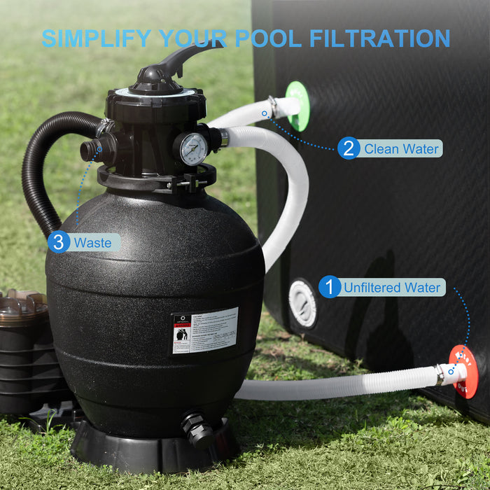 AquaMind AM13 Sand Filter Pump