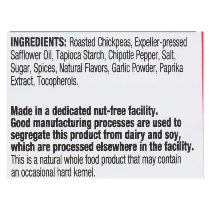 Good Bean Crispy Crunchy Chickpea Snacks, Smoky Chili and Lime, 6 Oz. (Pack of 6)