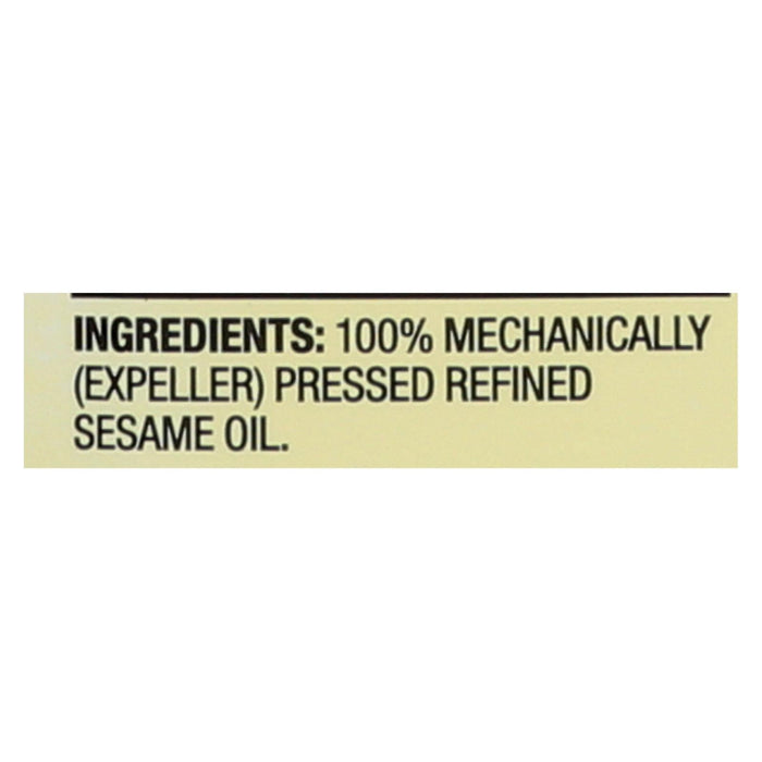 Spectrum Naturals Refined Sesame Oil, 16 Fl Oz Pack of 12