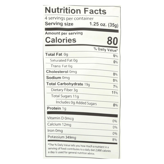 Sun-Kissed Goodness Organic Turkish Apricots: Sweet (6 - 5 Oz. Packs)