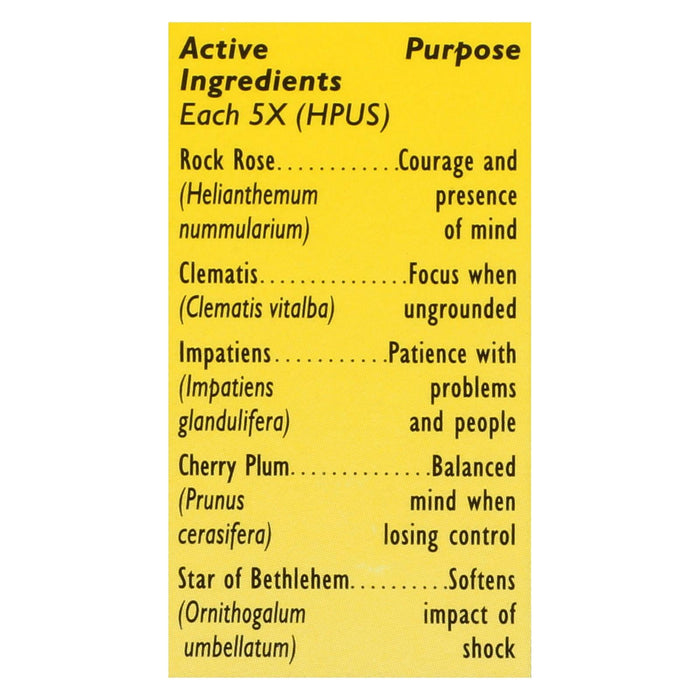 Bach Flower Remedies Rescue Remedy Natural Stress Relief - 20ml